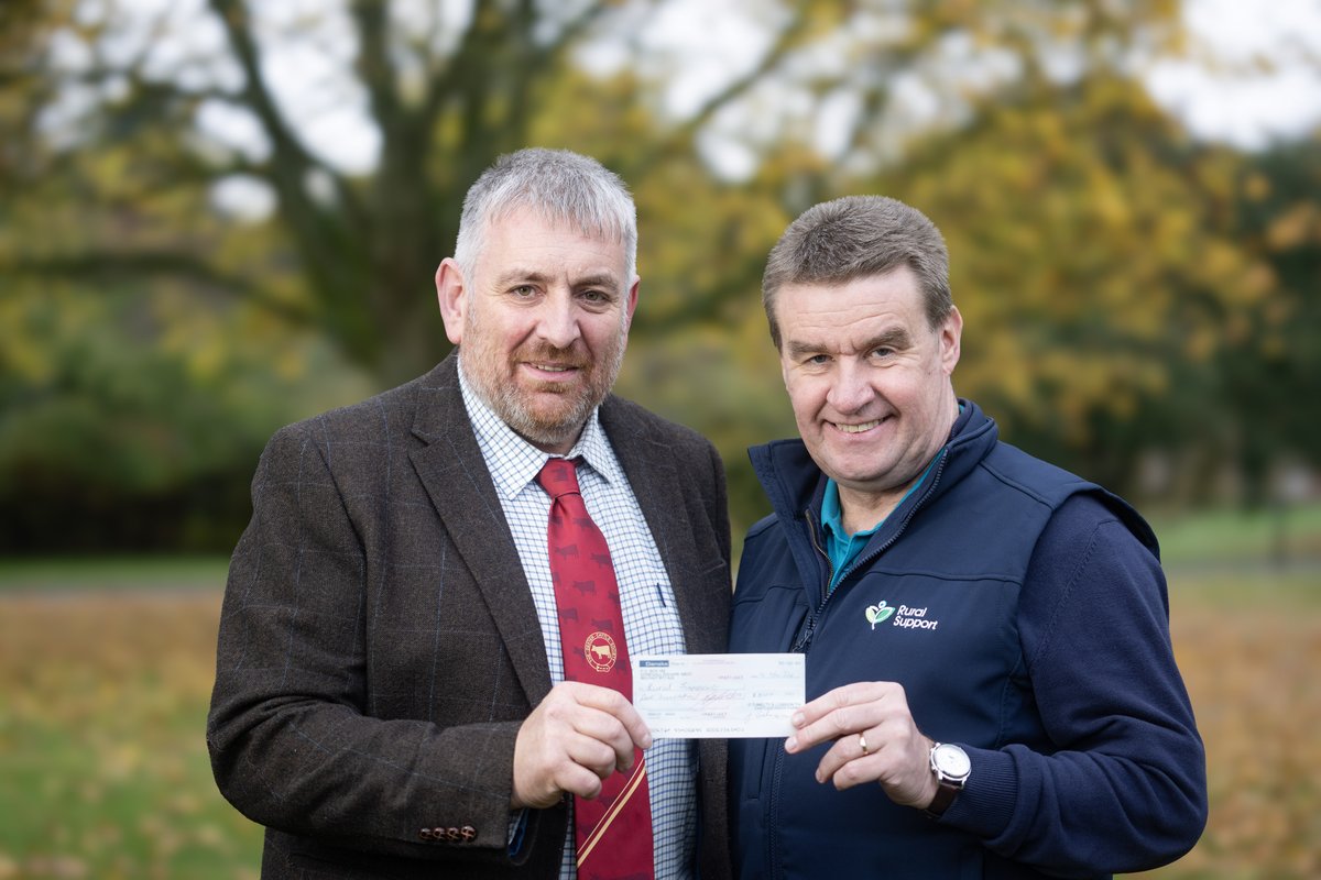 Rural Support (@ruralsupport) on Twitter photo Thanks to Damien Tumulty of <a href="/CastlescreenFrm/">Castlescreen Farm</a> who made a recent donation of £500. These vital funds were raised at Open Farm Weekend & will help the farming community across NI who need support with financial pressures, succession planning, bereavement & mental health issues Thanks to Damien Tumulty of <a href="/CastlescreenFrm/">Castlescreen Farm</a> who made a recent donation of £500. These vital funds were raised at Open Farm Weekend & will help the farming community across NI who need support with financial pressures, succession planning, bereavement & mental health issues