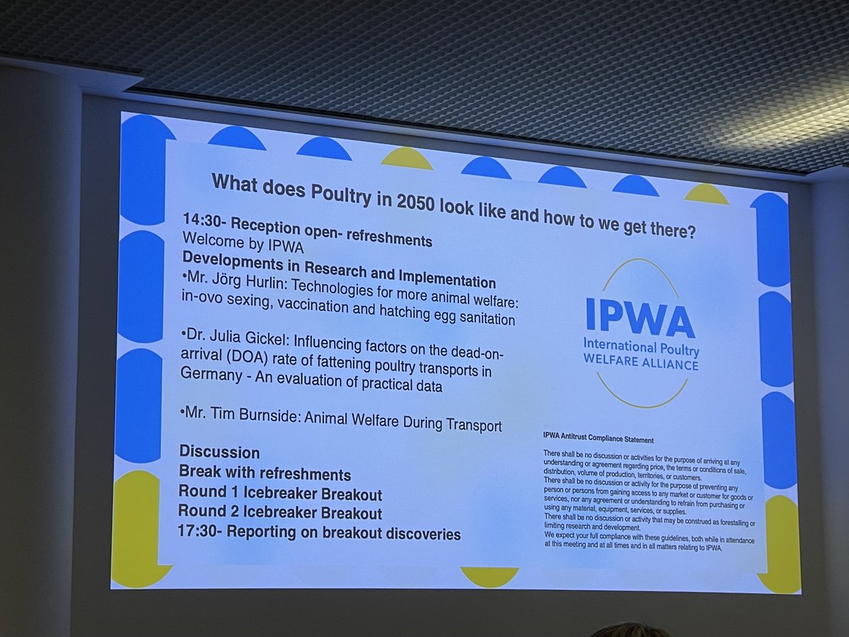 📢We’re having a fantastic time so far at <a href="/EuroTier/">EuroTier</a> 2024 and can’t wait for the RapidFire Startup Pitches tomorrow!

Don’t forget to come along to Hall 24, Stand C29 tomorrow at 16:10 to hear Carly Scott pitch BirdBox 🐔

#AgTech #AnimalWelfare #PoultryWelfare #EuroTier
