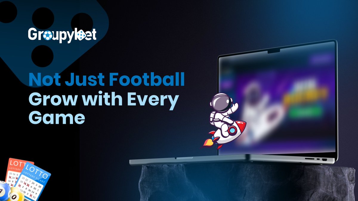 GroupyBet's tweet photo. ⚽ We don’t just feature football matches! 🎮 We’re also bringing you Crash Games and Lottery soon! 🎲✨

So, who’s faster—You or the GroupyMan? 🚀💥

#FootballBetting #CrashGames #Lottery #GroupyMan #BetSmart #GamingFun #JoinTheGame #GetReady #ChallengeAccepted https://t.co/0c6OKKqvkV