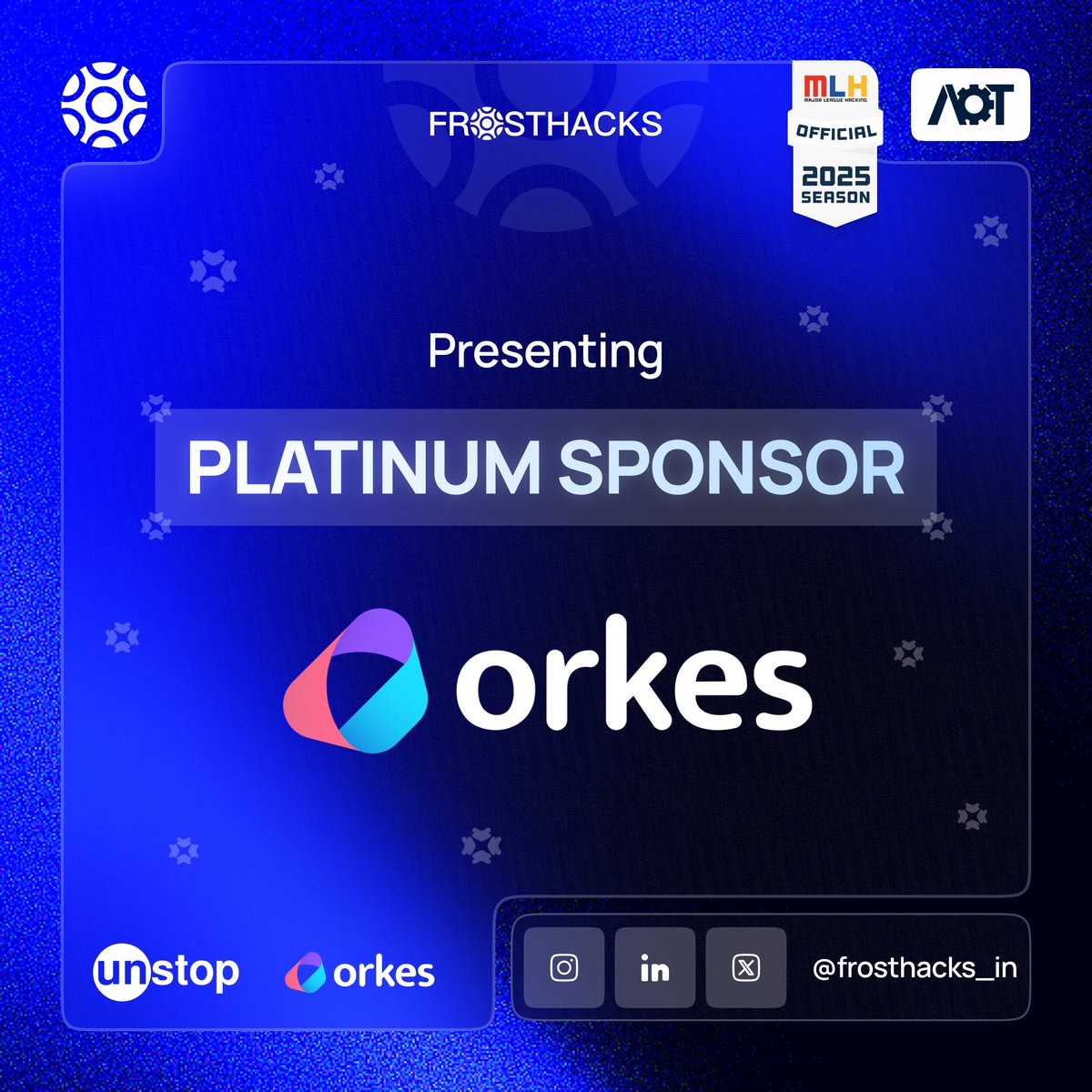 frosthacks_in's tweet photo. Exciting news! 🌟

@Orkesio joins #FrostHacks as our #Platinum Sponsor, bringing innovation and tech empowerment to our 36-hour coding extravaganza.

Let's make it an unforgettable hackathon experience🚀
#FrostHacks #mlh #Orkes https://t.co/rhPoeIHW78
