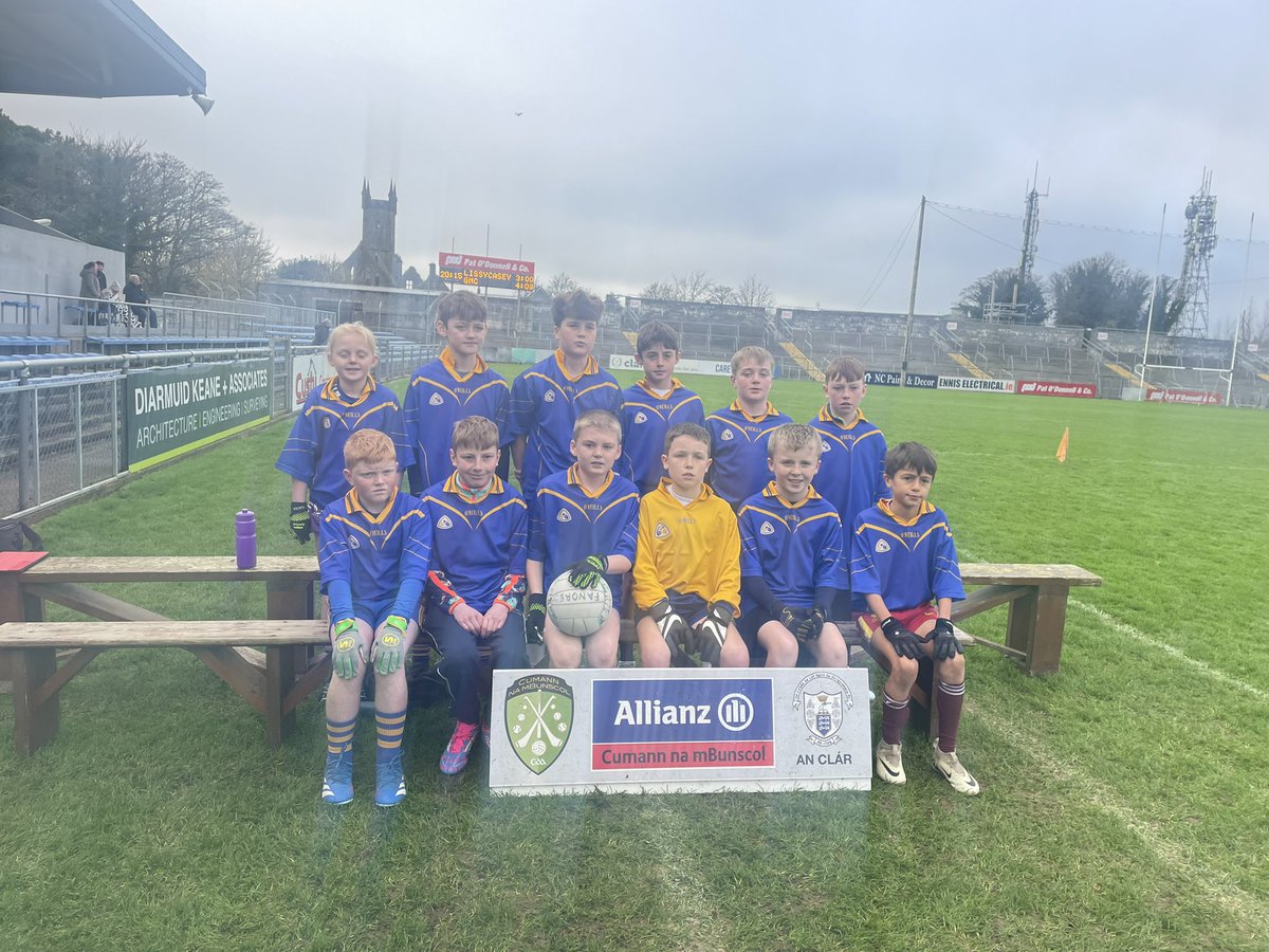 cnambanchlair's tweet photo. Final game of the day - Division 5 Buachaillí @AllianzIreland @cnambnaisiunta @TubberGaa @KilfenoraGAA https://t.co/CVYirjuWux