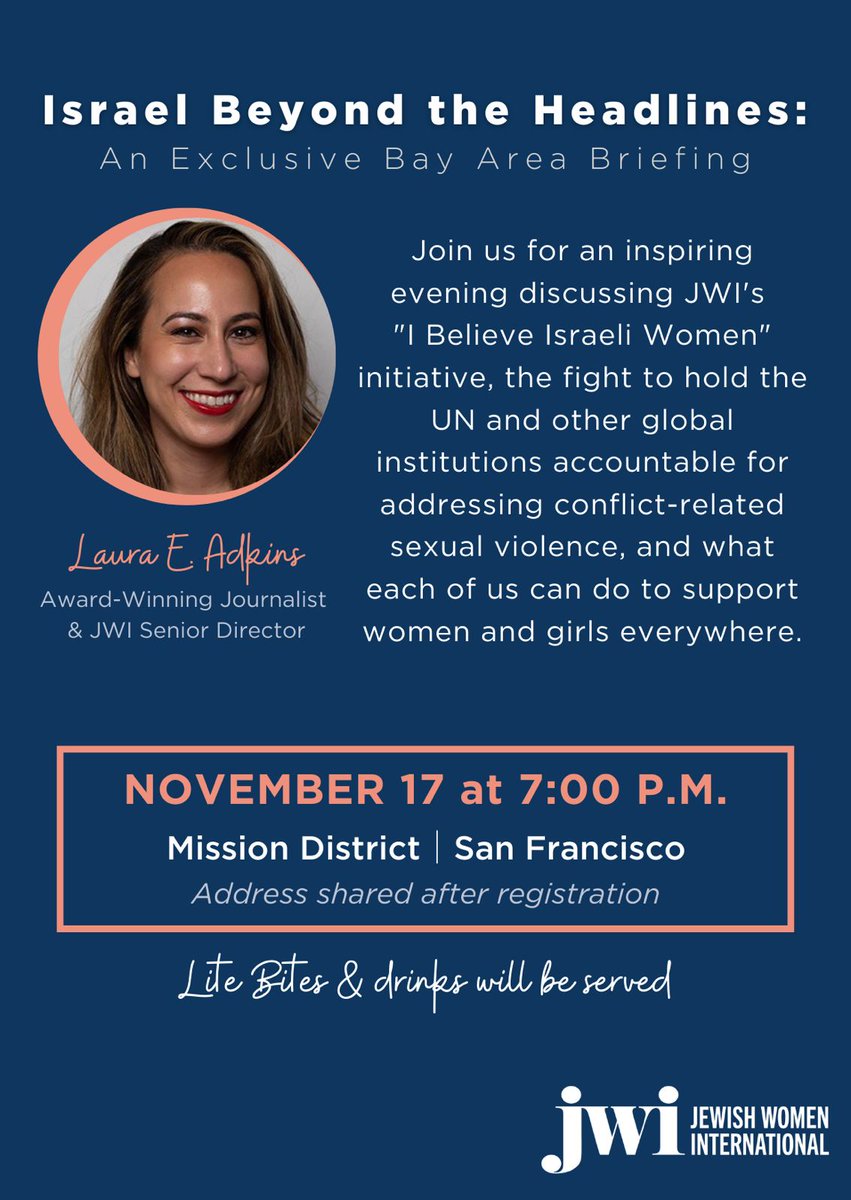 Bay Area Friends — excited to be leading two important conversations this Sunday:

• "Is Peace Possible?" at <a href="/z3_project/">Z3_Project</a> with <a href="/afalkhatib/">Ahmed Fouad Alkhatib</a> and <a href="/mdarawshe/">Mohammad Darawshe</a>
• An intimate discussion of "Israel Beyond the Headlines" for young women in SF.

Please join me for one or both!