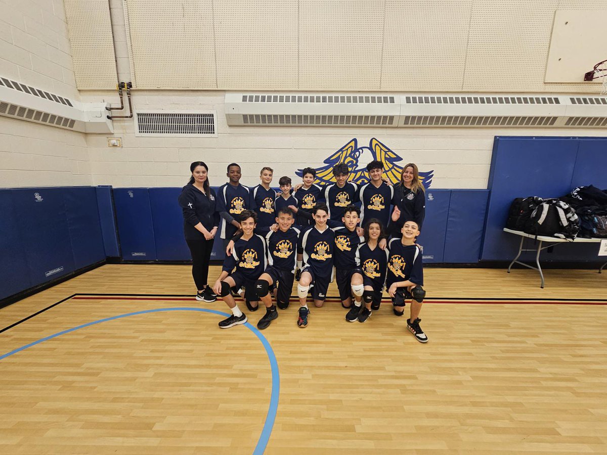 We wish our boys good luck today as they participate in their area volleyball tournament.