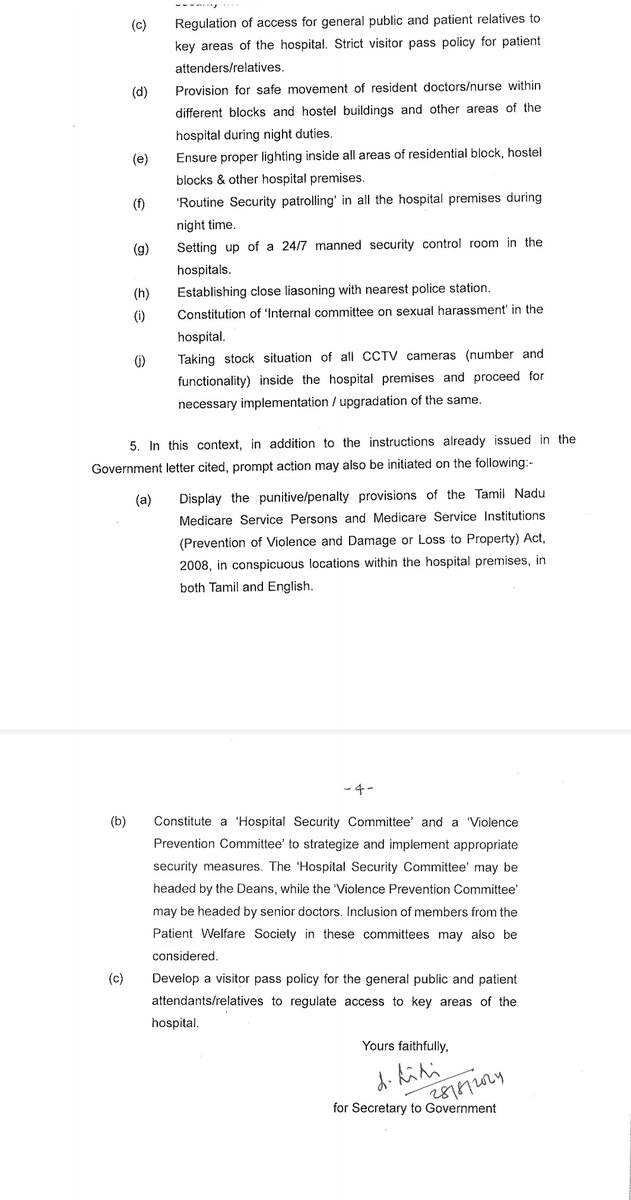 mahajournalist's tweet image. அரசு மருத்துவர், மருத்துவமனை பாதுகாப்பு - வழிகாட்டு நெறிமுறைகள் வெளியீட்டு கடந்த ஆகஸ்ட் மாதமே பணிகள் நடந்துவருவதாக @supriyasahuias தகவல். #DoctorAttack #doctorbalaji