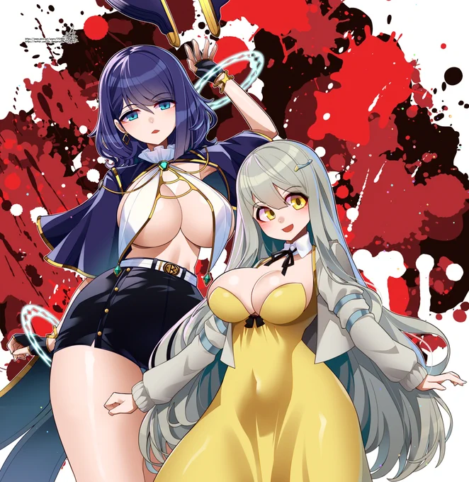 マキナ/メリー(Machina/Mery)トリミングしてないのとそれぞれ単独の絵もどうぞ! #LastOrigin #ラストオリジン #ラスオリ #라스트오리진 