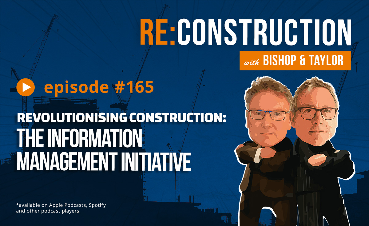 theconstructionindex.co.uk/podcast 👈 Bishop &amp; Taylor are joined by Paul Wilkinson, vice-chair of <a href="/wearenima/">wearenima.im</a>, to discuss the Information Management Initiative (IMI) and its significance to the construction industry, particularly in relation to building information modelling (BIM) and