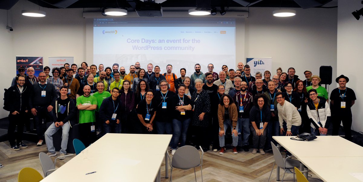 wp_ita's tweet image. 🇺🇸🇬🇧 Thank you to everyone who made Core Days 2024 unforgettable! From organizers to speakers, sponsors, and each participant—together, we’ve created something truly special for the WordPress community. 💙 #CoreDays2024