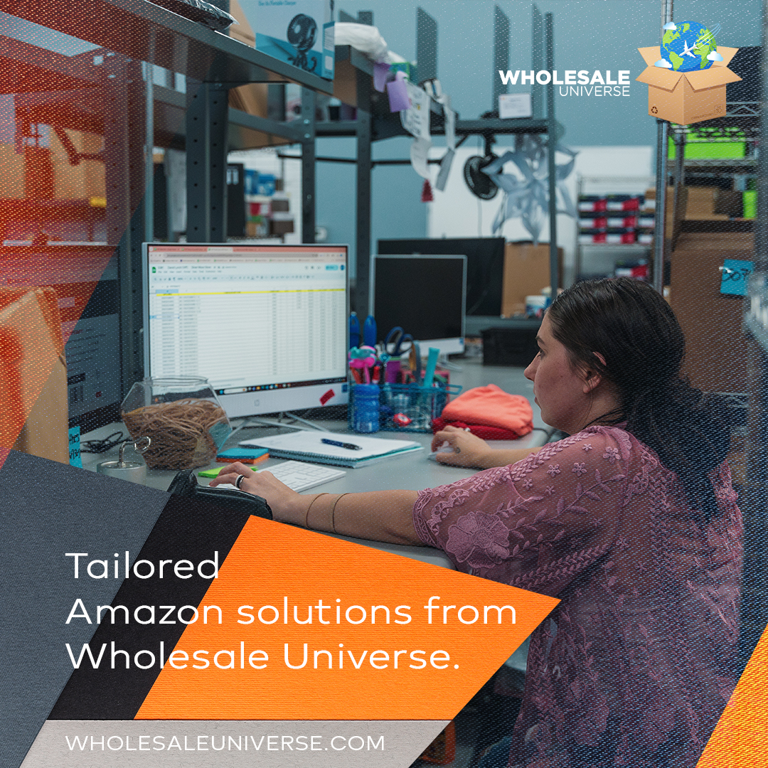TheWholesaleU's tweet image. Elevate your Amazon game with solutions customized just for you! 🌟 

At Wholesale Universe, we craft tailored strategies to help you achieve success, from sourcing top-tier inventory to streamlining fulfillment. 

#AmazonSolutions #WholesaleUniverse