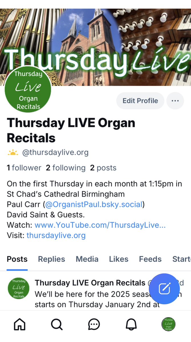 We’re on Bluesky: bsky.app/profile/thursd…
🔸🔸Please find and follow us! 🔸🔸
2025 recitalists and programmes released soon.