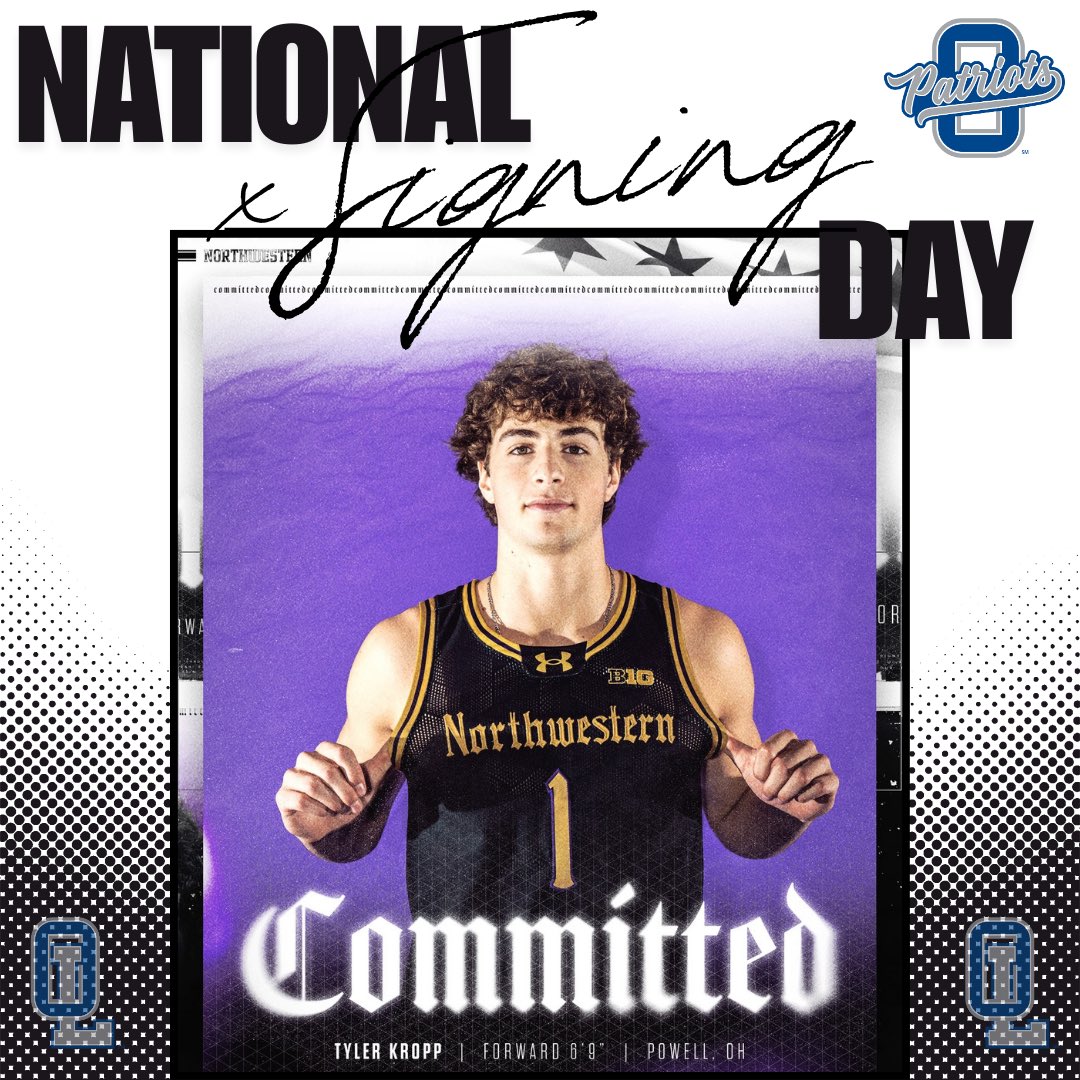 Liberty Boys Basketball (@olhsboysbball) on Twitter photo ANNOUNCEMENT COMING 🔜
Big day today, as our very own <a href="/tylerkropp_/">Tyler Kropp</a> is signing his National Letter of Intent at 3:00pm to go play Big Ten Basketball at Northwestern University! He is the first basketball player in school history to commit to the Big Ten!
Congrats T!! 👏🏼🏀 ANNOUNCEMENT COMING 🔜
Big day today, as our very own <a href="/tylerkropp_/">Tyler Kropp</a> is signing his National Letter of Intent at 3:00pm to go play Big Ten Basketball at Northwestern University! He is the first basketball player in school history to commit to the Big Ten!
Congrats T!! 👏🏼🏀