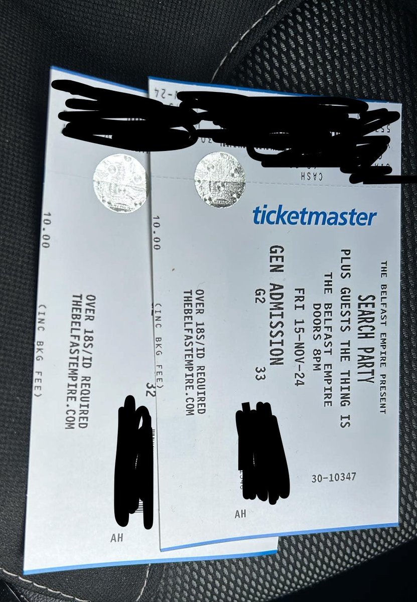 Competition time! Retweet and tag us for the chance to win these 2 tickets to our show in The Empire on Friday. 

Winner announced Thursday 5pm
Enter here, insta and Facebook for your best chance to win.