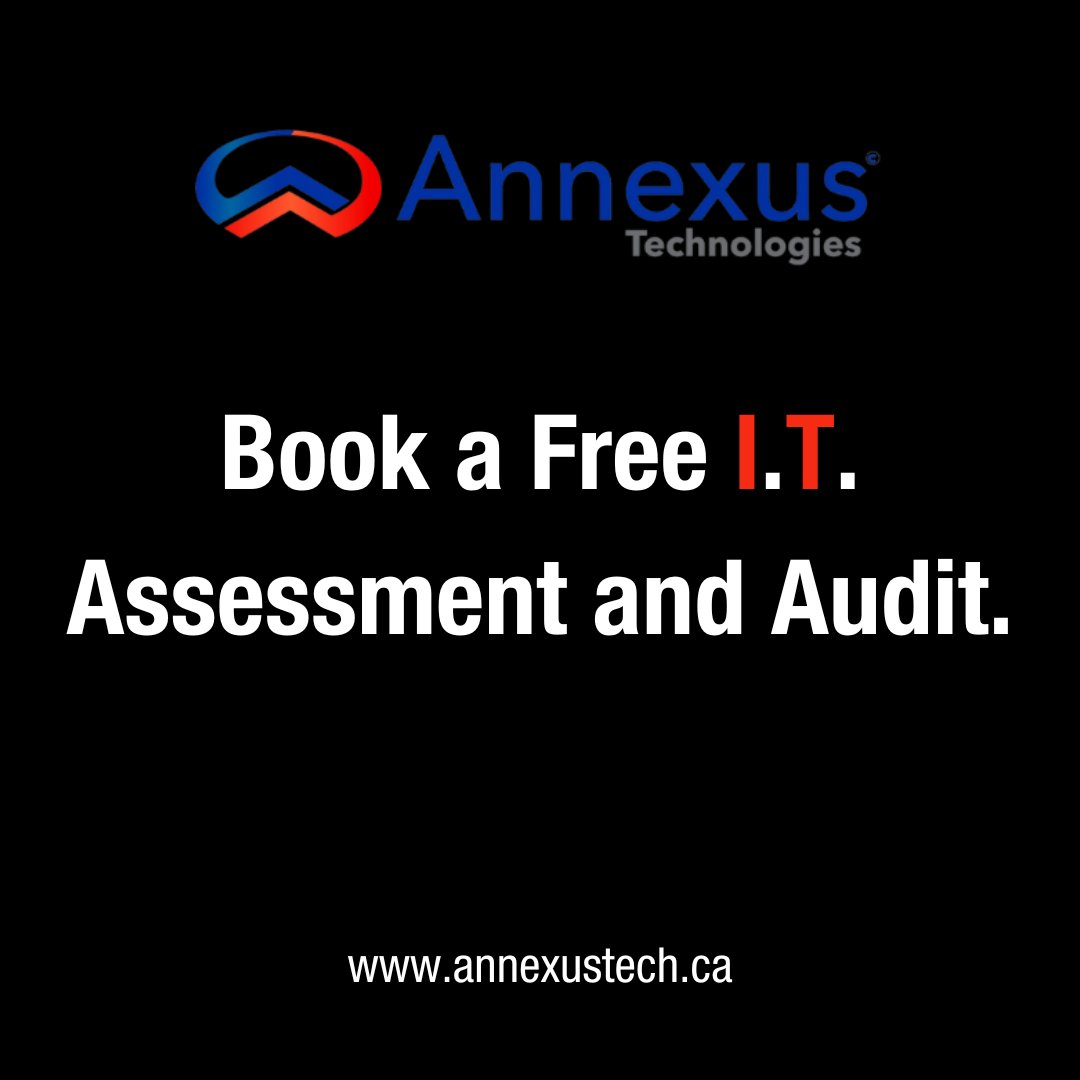 annexustech's tweet image. Get expert insights with an IT Assessment from Annexus Technologies. Improve network security, speed, hardware, and cut costs. Receive actionable recommendations tailored to your business:  booknow.annexustech.com/#/customer/402… 

#ITAssessment #NetworkSecurity #AnnexusTech