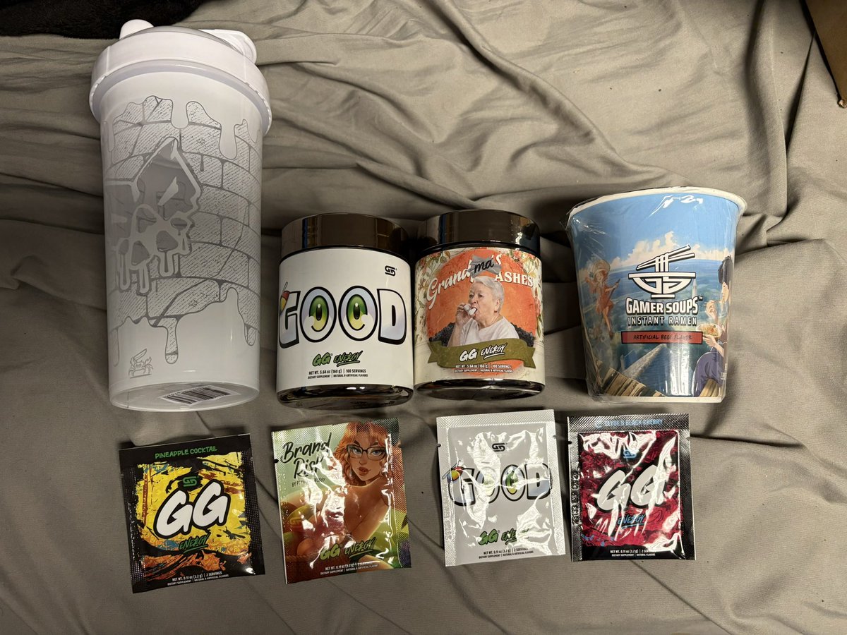 Shoutout <a href="/GamerSupps/">Gamer Supps®</a> for the free gamer soups that came with my order (I used code goons because apparently they will kill you if you don’t)