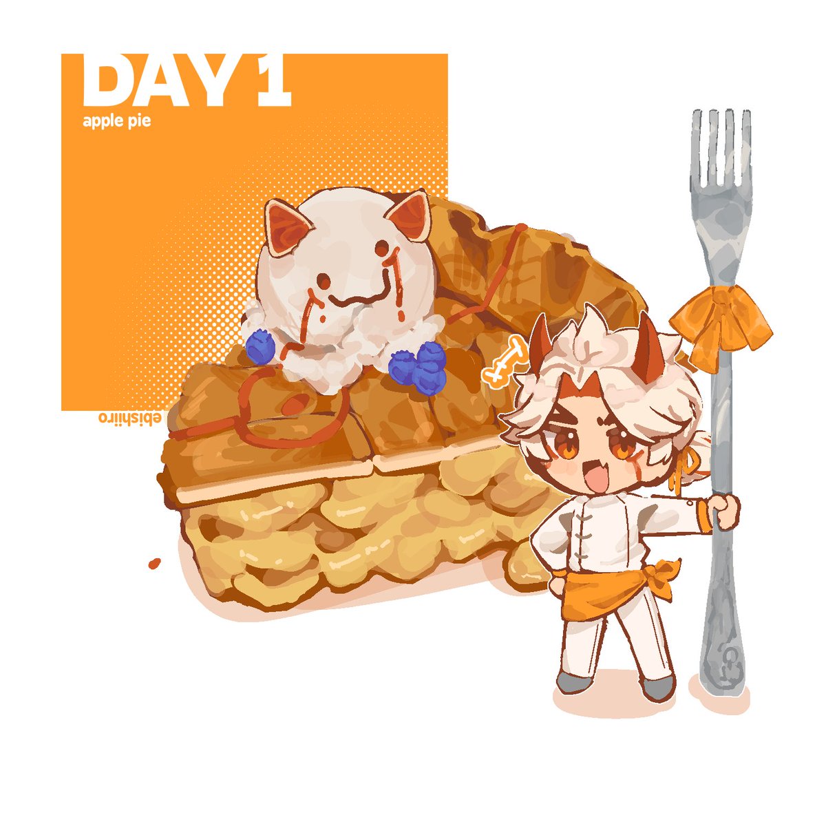 shieeep's tweet image. DAY 1
#GenshinImpact #原神 #AratakiItto
#100日チャレンジ