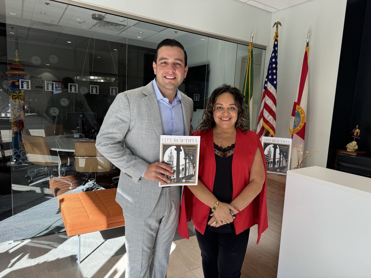 AmbCabrera's tweet photo. Thanks to the @gableschamber Business & Government Affairs Committee for having me on this morning to discuss what we're doing at the county level to support our business community!
#FlaPol #DadeFirst https://t.co/QZhyXznNjK