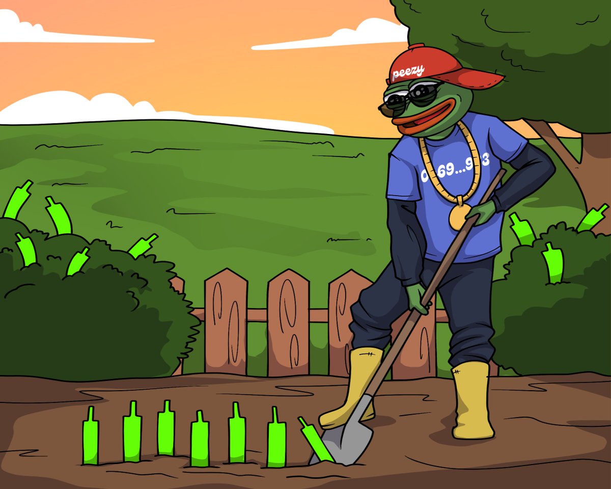 peezyethereum's tweet photo. HODL, Nurture and Let the green grow. EZ $PEEZY https://t.co/McIDs4jDsz