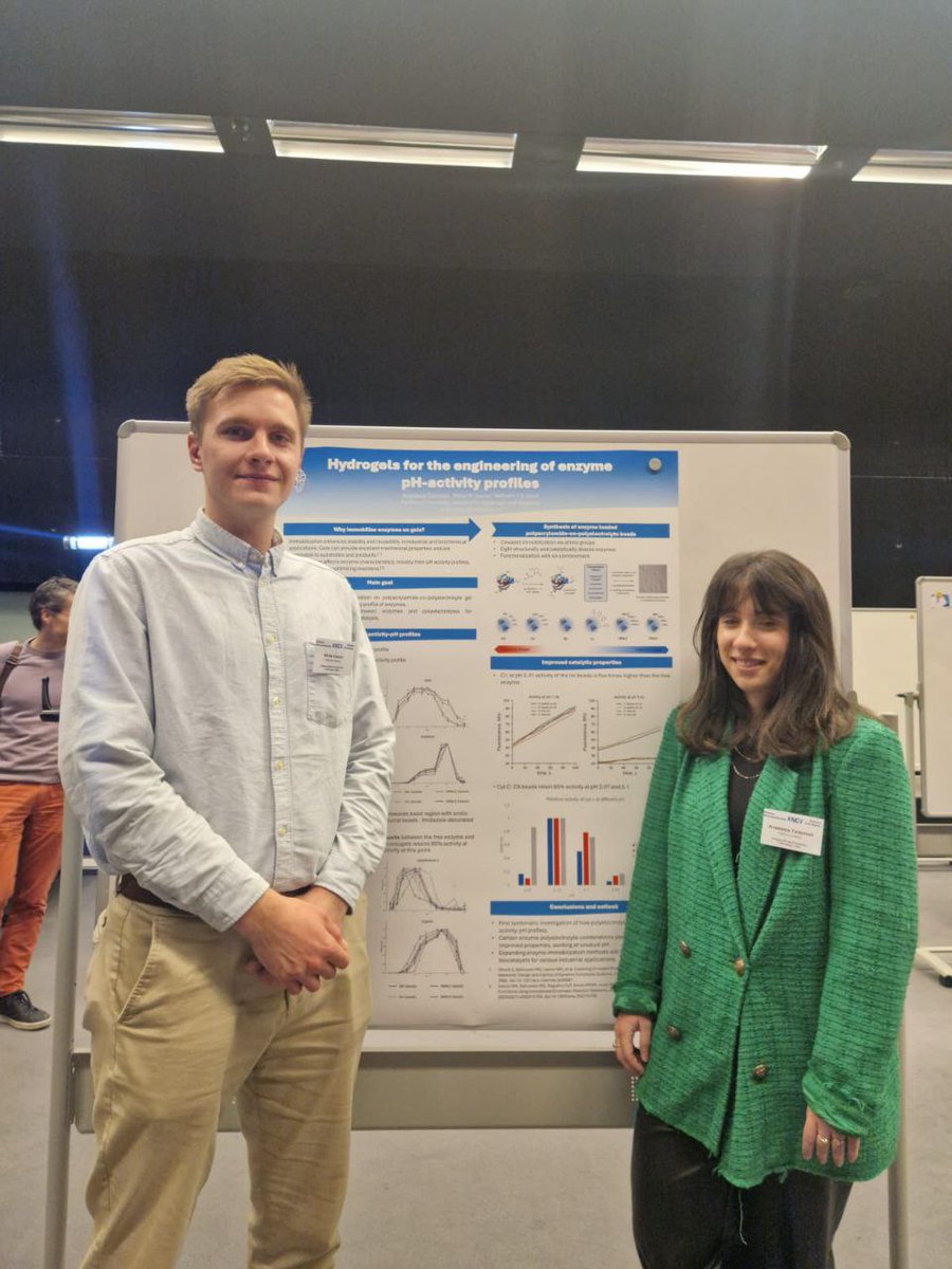 Last week I presented my work on light regulation of pH &amp; on influence of polyelectrolytes on enzymatic activity at the <a href="/KNCVchemie/">KNCV</a> Soft Matter &amp; Macromolecules Section Symposium in Utrecht! Many thanks to organizers, and to all speakers for their inspiring talks!
