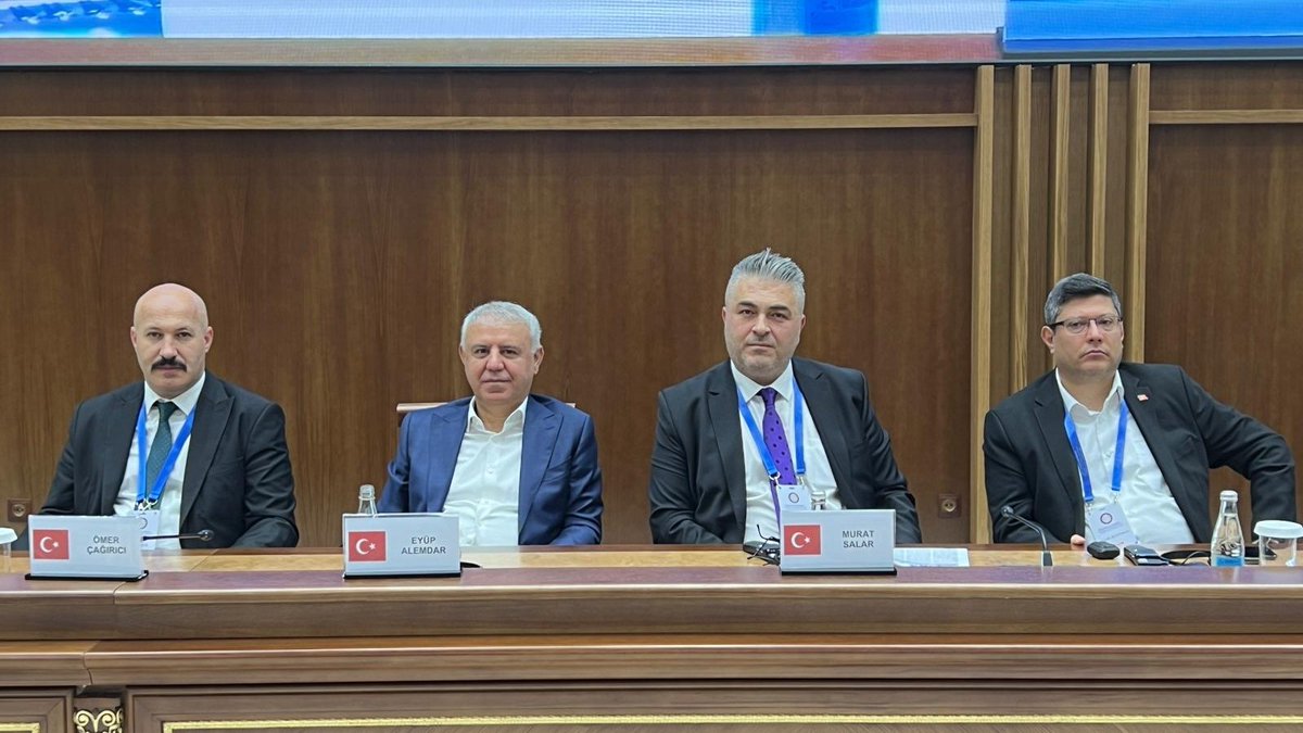 Genel Başkanımız Özbekistan’da Düzenlenen Uluslararası Sendika Konferansına Katıldı
👇👇👇
guvenlikis.org.tr/ozbekistan-da-…

<a href="/turkiskonf/">TÜRK-İŞ</a> <a href="/Guvenlik_is/">Güvenlik-İş Sendikası</a> <a href="/omercagirici/">Ömer Çağırıcı</a>