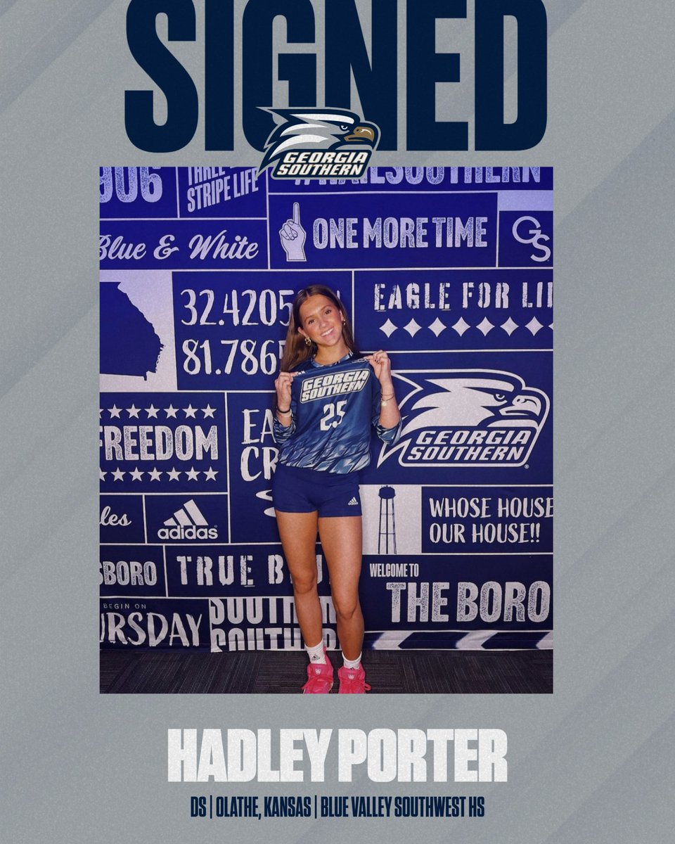 Welcome to Eagle Nation, Hadley 🦅

#HailSouthern | <a href="/HadleyPorter_/">Hadley Porter</a>