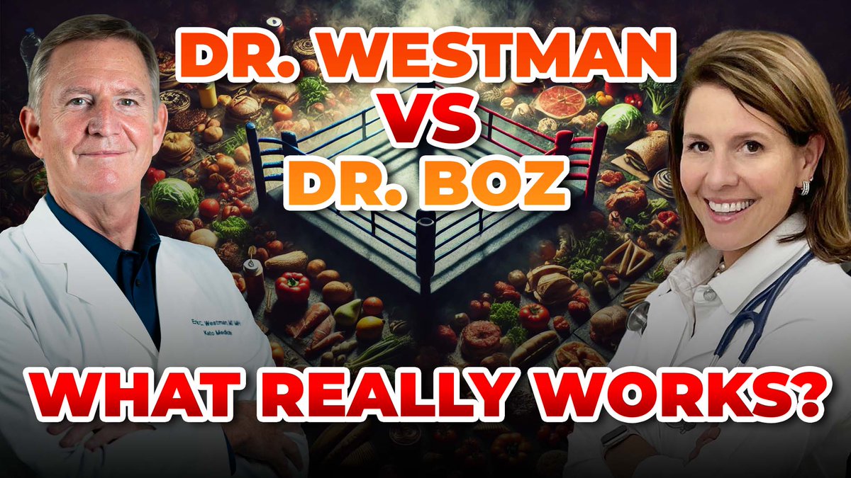 drericwestman's tweet photo. 🎉Special Video!🎉
😱I Debated Dr. Boz: Two Doctors Face Off on Diet Strategy!🤔
⬇️CLICK THE LINK BELOW⬇️
https://t.co/JlzCZdtHnw
#KetoDebate #DoctorBoz #DrEricWestman #KetoDiet #LowCarbLifestyle #HealthDebate https://t.co/NuxIBHYQdO