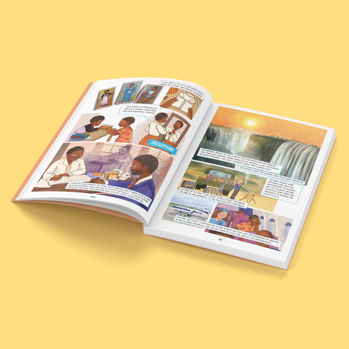 TODAY IS THE DAY: “60 Miles presents: Community Comics” is finally available! 🥳

You can buy the book in person at our free two-week exhibition for £15, or online for £18 by clicking here 👇

etsy.com/uk/listing/180…

More information on the <a href="/60MilesNN/">60 Miles</a> website🧡

#comics #60miles