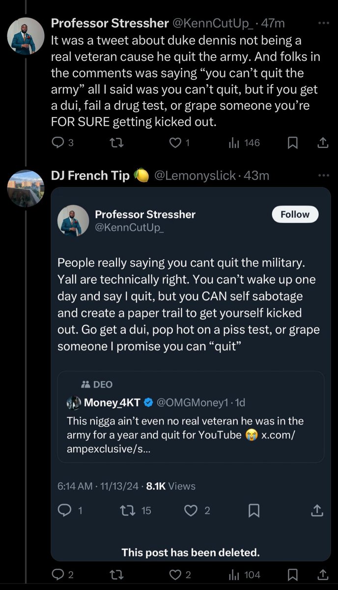 D_Disciple's tweet photo. @talleyberrybaby Ain’t no that dumbass is trying to switch the narrative but then double down on it later https://t.co/FKPtyu2dQC