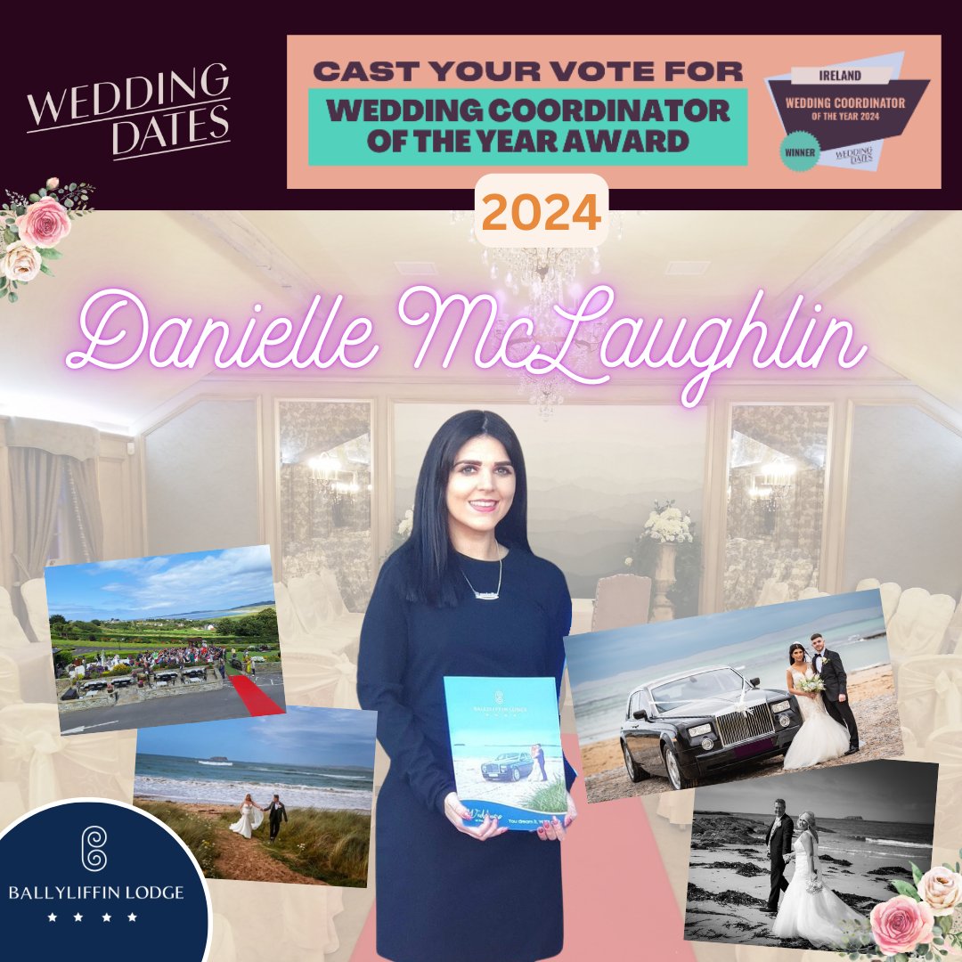 ** LAST CHANCE**
Our 'Danielle McLaughlin' has been shortlisted for 'Wedding Coordinator of the Year - Ireland 2024'.
It's simply all about Votes now, we need your help!

Simply, click here to submit yours: shorturl.at/fFhPK

@weddingdates
#WDAwards24 #Danielle #Ballyliffin