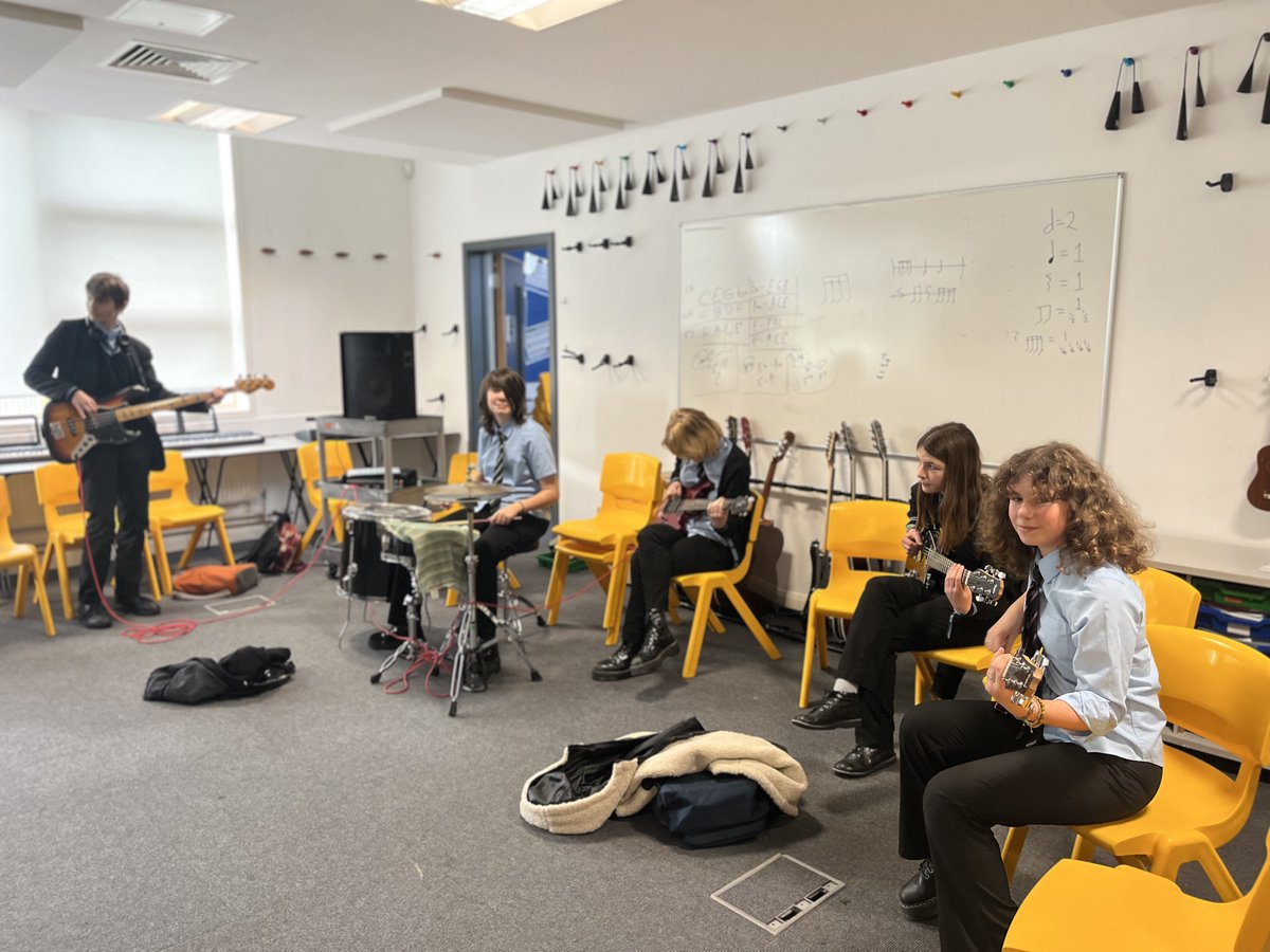 Calling all intermediate level guitarists &amp; bass enthusiasts! Join Music Muscles, it's like CrossFit but for shredding guitar solos. 12:50pm Wednesdays in the music department, where ear plugs are optional but air guitar is not! @morpethsch <a href="/morpethmade/">Morpeth MADE</a>