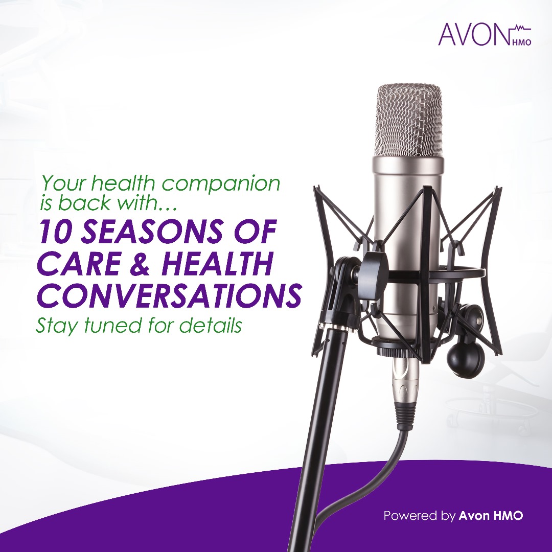 AVONHMO's tweet photo. We're back on air for our 10th Season!

Join us on @NigeriainfoFM every Wednesday at 6:30PM for all the health advice you need. 

See you there.
#AvonsPracticalTips #HealthyLiving https://t.co/bJWwpcqbW7