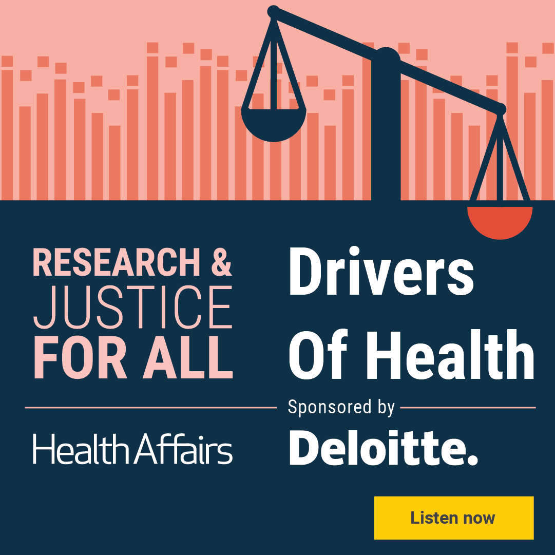 Health_Affairs's tweet photo. New Podcast Episode | Explore innovative approaches to increase food and nutrition security with Dion Dawson @DChicagoDream and @RheaBoydMD. 

Listen to #ResearchAndJusticeForAll episodes from season 2 on Wednesdays, wherever you get your podcasts. Sponsored by Deloitte. https://t.co/DFOJgyO0S1
