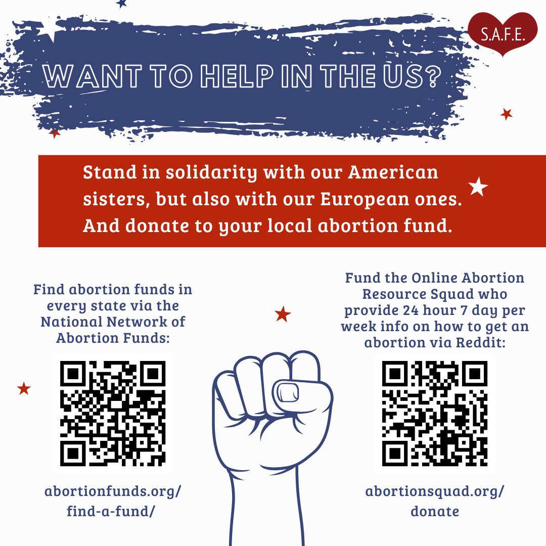 S.A.F.E. - Supporting Abortions For Everyone tweet media