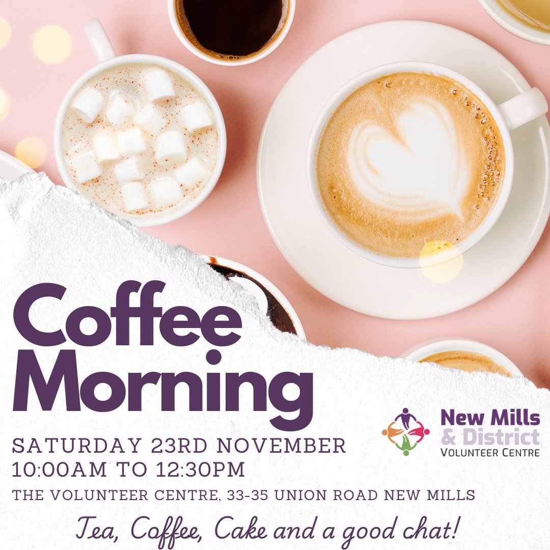 New Mills & District Volunteer Centre tweet media