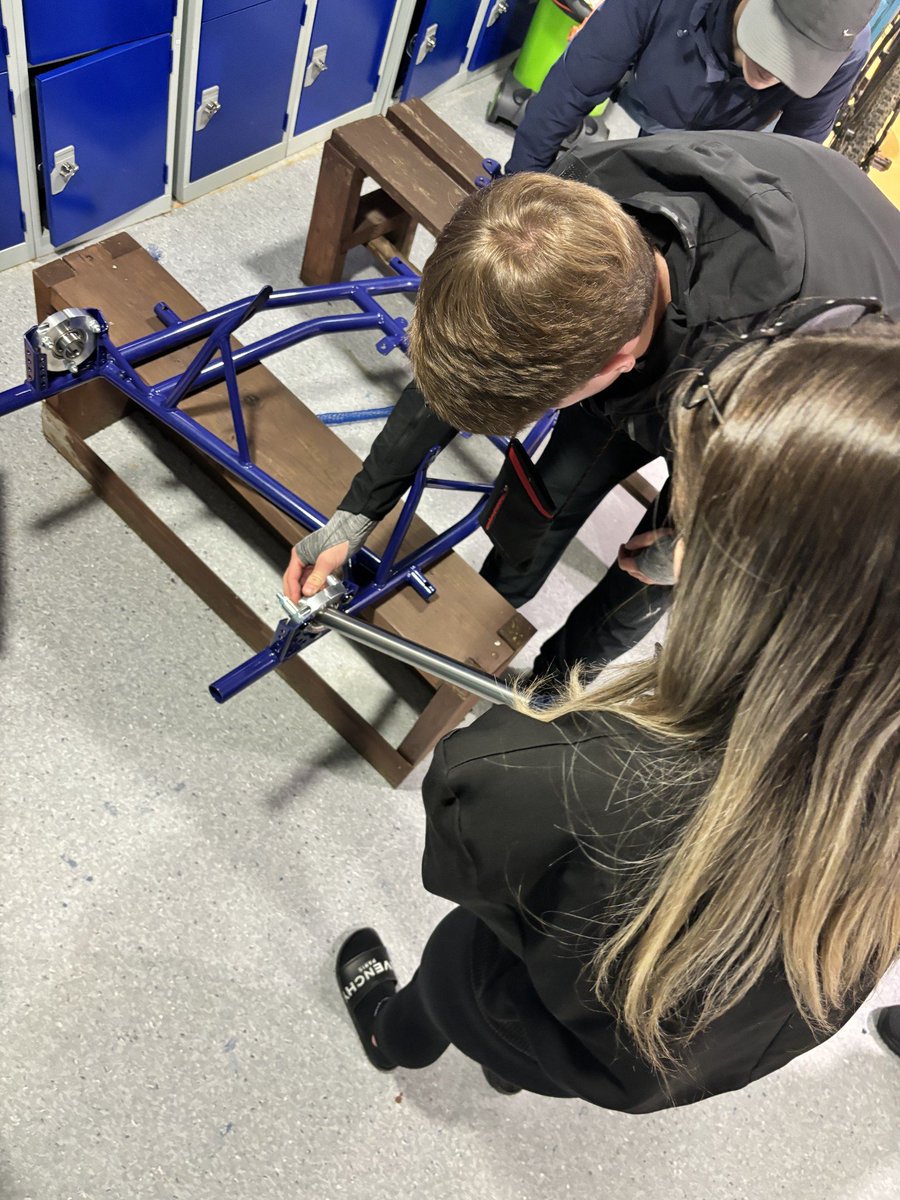 EvertonSchool's tweet photo. Today our engineering students started constructing their STEM on track Go-Kart. Thanks to the @spritfoundation for sponsoring us to make this happen!
#EngineersOfTheFuture #Grateful https://t.co/o2juSM73tt
