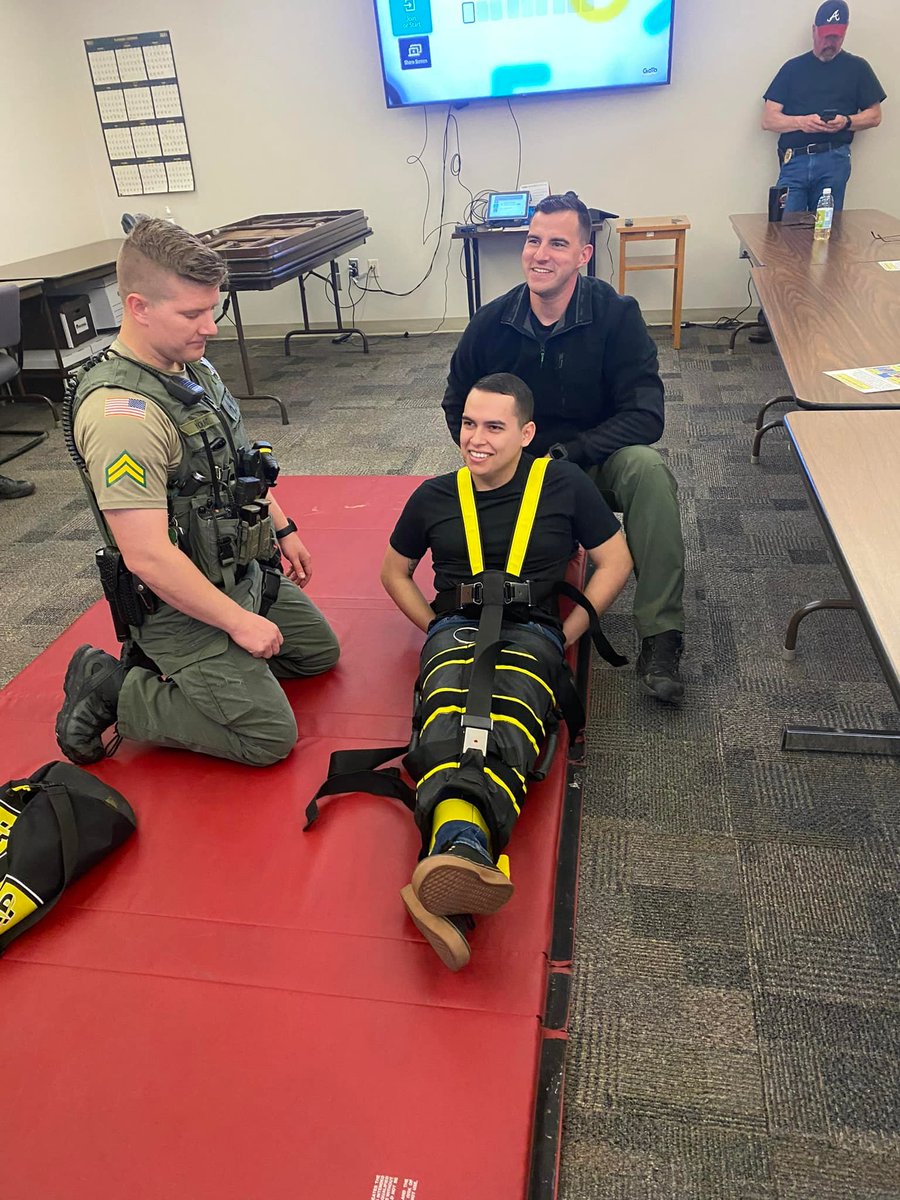 CapturedCamo's tweet photo. Sheriff's Office learns how to use the Wrap restraint system #irlbondage #handcuff #handcuffs #handcuffed #handcuffing #cuff #cuffs #cuffed #cuffing #bodycuff #restraintbelt https://t.co/RYp7CguYeV