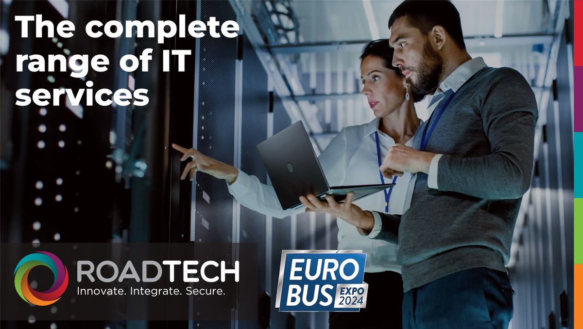 Road Tech (@roadtechuk) on Twitter photo We offerĀ tailored, customisedĀ IT solutions to meet your unique business needs.Ā Unlock the full potential of your business operations with our bespoke IT solutions. Find out more <a href="/EuroBusExpo/">Euro Bus Expo</a> - 12-14 November - NEC Hall 17, Stand 90.
buff.ly/4fnaEvn
#EuroBusExpo We offerĀ tailored, customisedĀ IT solutions to meet your unique business needs.Ā Unlock the full potential of your business operations with our bespoke IT solutions. Find out more <a href="/EuroBusExpo/">Euro Bus Expo</a> - 12-14 November - NEC Hall 17, Stand 90.
buff.ly/4fnaEvn
#EuroBusExpo