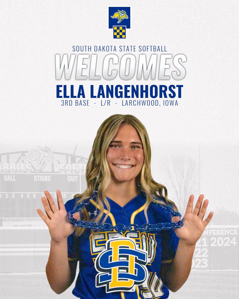 Another Jackrabbit on board!

Welcome to the Family, @EllaLangenhorst. #GoJacks 🐰