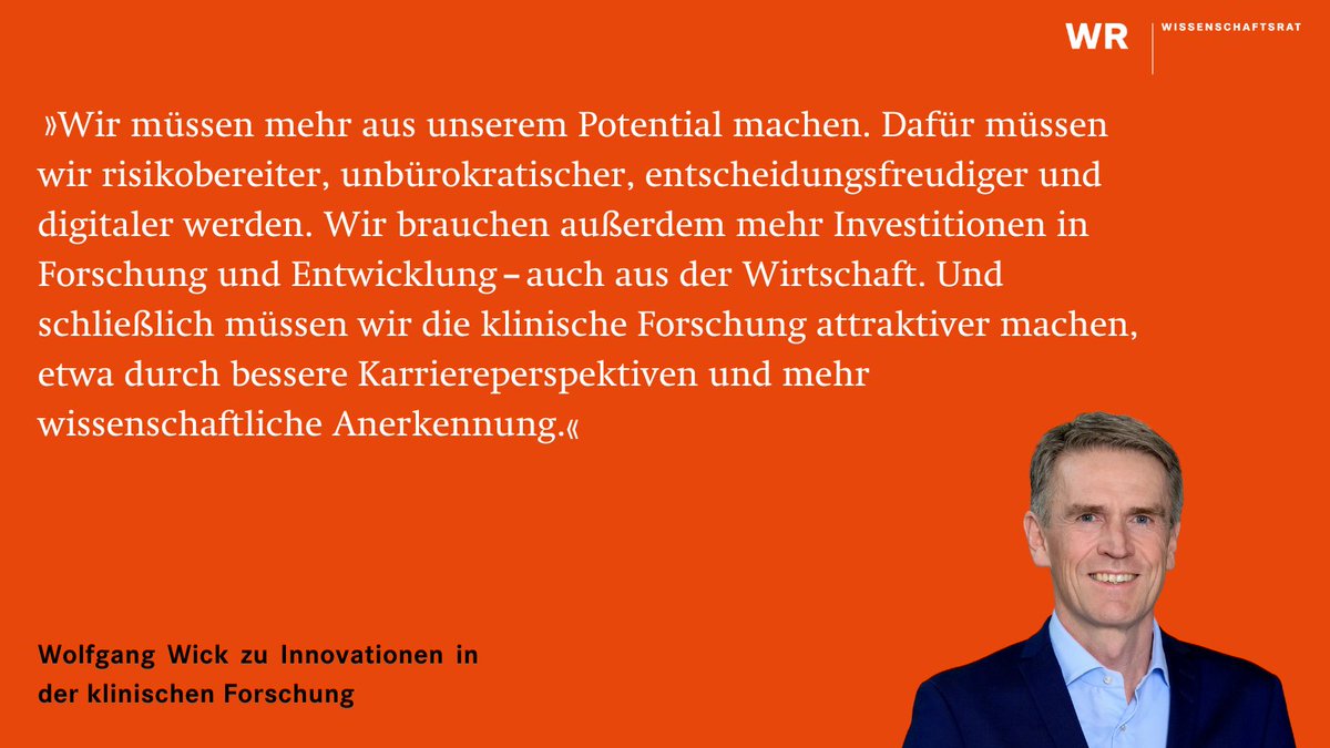 Wissenschaftsrat (@wissrat) on Twitter photo Bei den "Future Medicine Innovation Days" in Berlin spricht unser Vorsitzender <a href="/wick_wolfgang/">Wolfgang Wick 🇪🇺</a> zum Thema "Deutschland als F&E Standort international wettbewerbsfähig machen". Das #Wissenschaftsevent (13./14.11.) des <a href="/Tagesspiegel/">Tagesspiegel</a>
hier im Stream: youtube.com/watch?v=mdizM_… Bei den "Future Medicine Innovation Days" in Berlin spricht unser Vorsitzender <a href="/wick_wolfgang/">Wolfgang Wick 🇪🇺</a> zum Thema "Deutschland als F&E Standort international wettbewerbsfähig machen". Das #Wissenschaftsevent (13./14.11.) des <a href="/Tagesspiegel/">Tagesspiegel</a>
hier im Stream: youtube.com/watch?v=mdizM_…