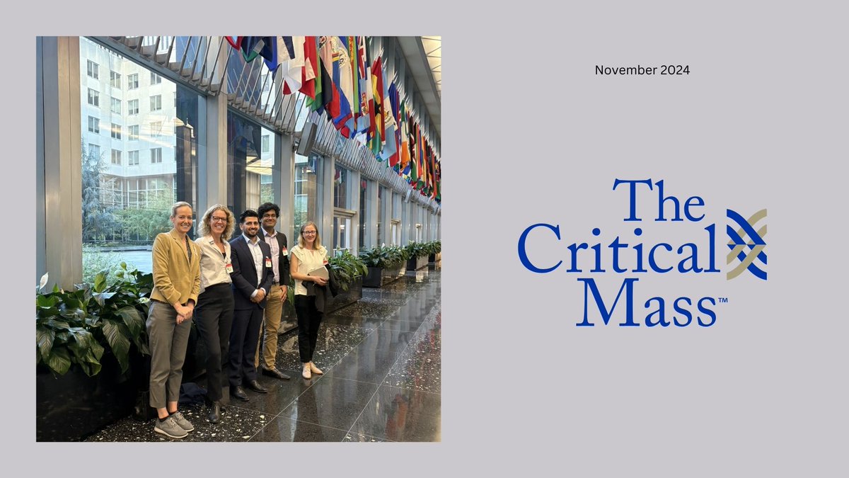 The Critical Mass LLC (@tcm_llc) on Twitter photo In November, the TCM team visited the <a href="/StateDept/">Department of State</a> in Washington, D.C., reinforcing our commitment to industry standards.
To learn more about TCM, please visit our website: thecriticalmass.com
#internationalsecurity #nonproliferation #TCM #StateDept #IndustryStandards In November, the TCM team visited the <a href="/StateDept/">Department of State</a> in Washington, D.C., reinforcing our commitment to industry standards.
To learn more about TCM, please visit our website: thecriticalmass.com
#internationalsecurity #nonproliferation #TCM #StateDept #IndustryStandards