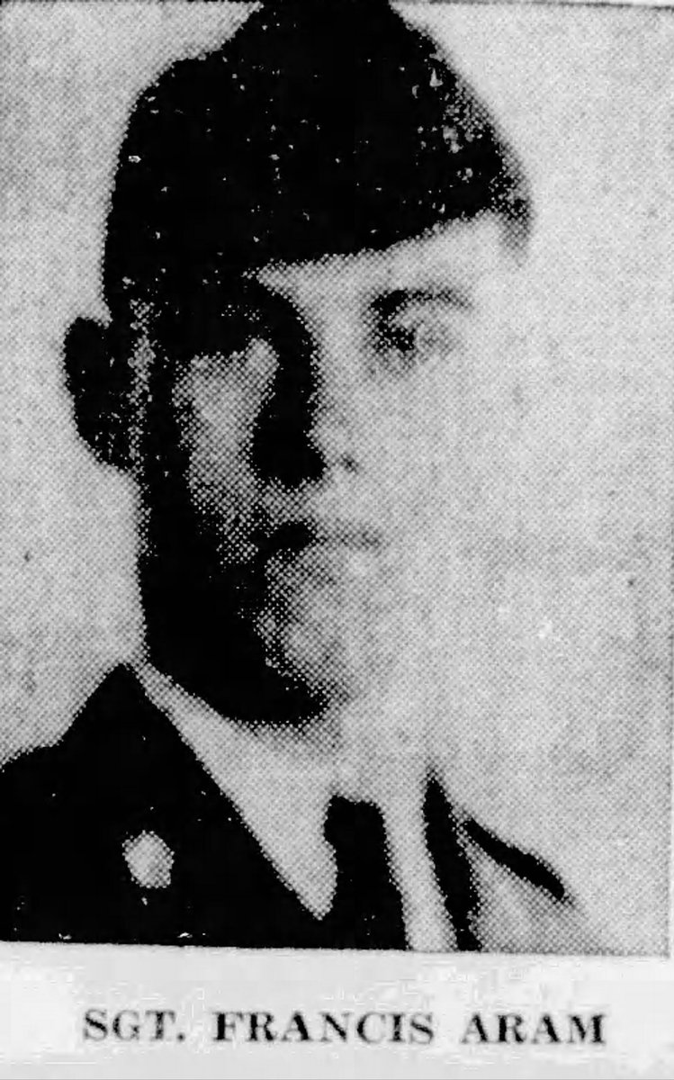 WW2Researcher's tweet image. Sergeant Francis E. Aram, of Salinas, California, and Company C of the 194th Tank Battalion, died of beri beri at Camp Cabanatuan, Luzon, on November 13, 1942, 82 years ago today. @WW2Researcher #POWMIA #194thTankBattalion