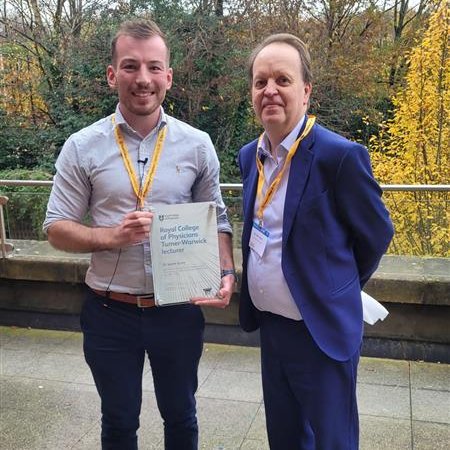 Royal College of Physicians (@rcphysicians) on Twitter photo A huge congratulations to the Turner-Warwick lecturer for Northern Ireland, Dr <a href="/JIrv29/">James Irvine</a>, who was able to present his lecture at today’s #RCPUpdate in Belfast.
For more information on the scheme and when it reopens, please visit: ow.ly/PWvb50U66a1 A huge congratulations to the Turner-Warwick lecturer for Northern Ireland, Dr <a href="/JIrv29/">James Irvine</a>, who was able to present his lecture at today’s #RCPUpdate in Belfast.
For more information on the scheme and when it reopens, please visit: ow.ly/PWvb50U66a1