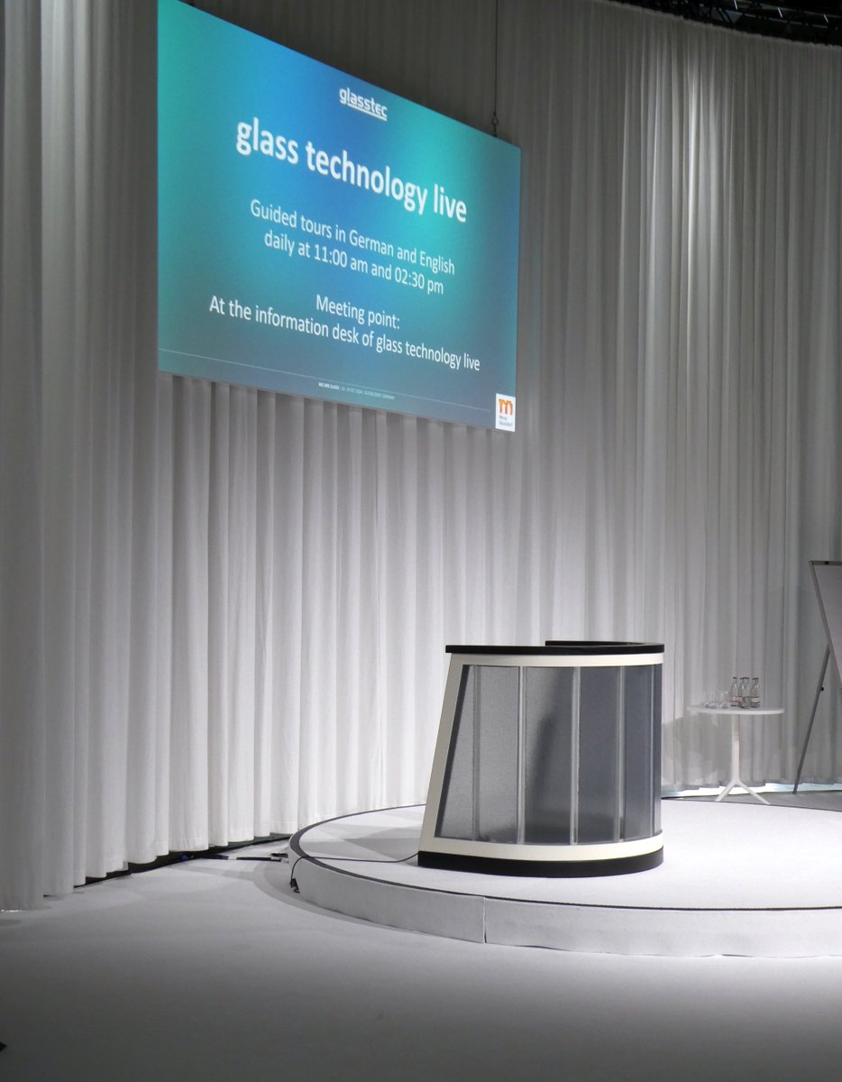 pilkingtonglass's tweet photo. Pilkington 𝗣𝗿𝗼𝗳𝗶𝗹𝗶𝘁™ channel #glass also appeared at Glasstec as a podium for conference speakers on the glass technology live stage.
We are curious what you think of this use of #channelglass. 🤔
#profilit #pilkington #glasstec #podium #inlovewithglass #design https://t.co/mZC2AcysIR
