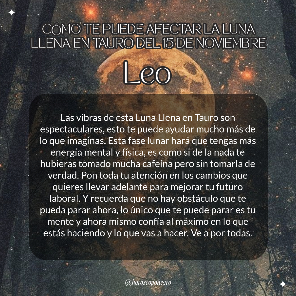 Sin duda esta Luna llena 🌕 vendrá cargada de abundancia, estabilidad y armonía para todos los signos zodiacales 🔮