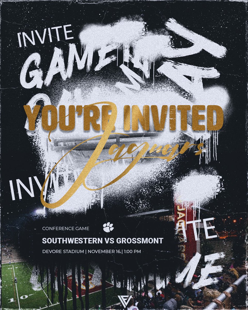 2025’s You’re Invited to Our Gameday Visit This Saturday ❕❕

Dm me 🤳 if interested in attending! 

Check In☑️: 10:45 AM

We have a lot of good players already confirmed to be attending! #GoLEFT👈 #WelcomeToTheJ25NGLE🐆🔥