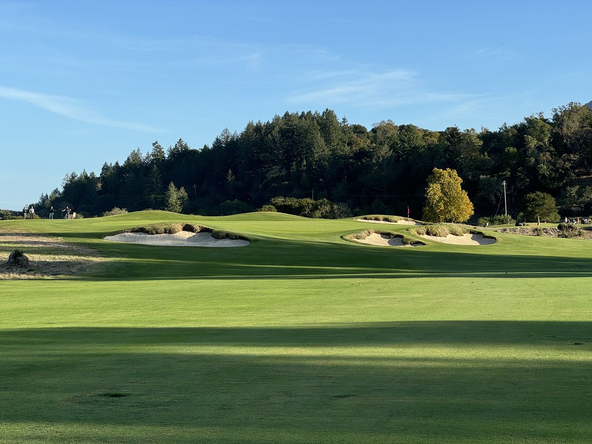 An absolute treat to play Meadow Club, Alister Mackenzie’s first design in North America.