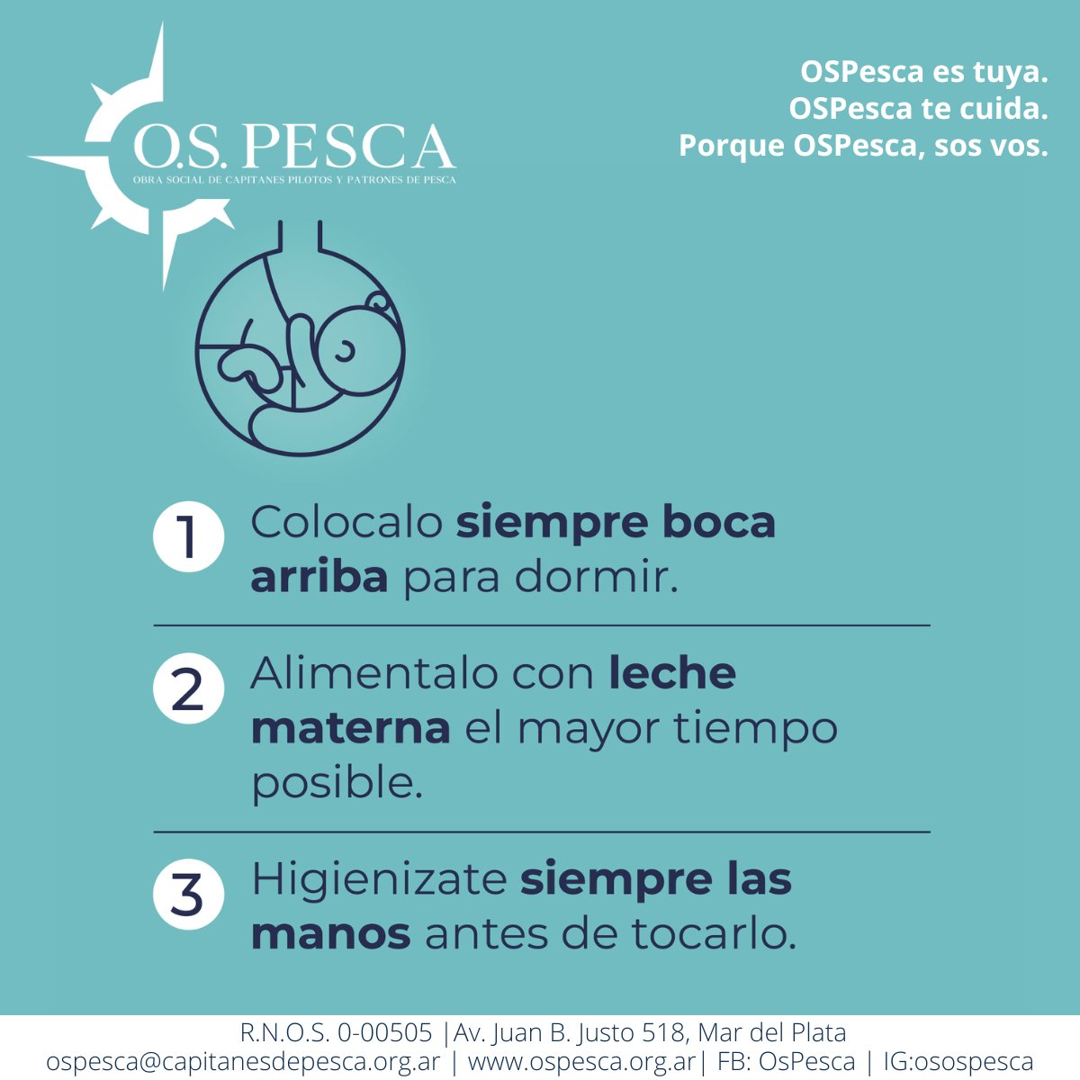 OsPesca's tweet photo. En la Semana Mundial de la Prematurez, te contamos algunas claves importantes para el cuidado de los bebés 
Los controles médicos, la lactancia materna, y un entorno seguro y amoroso son fundamentales para el desarrollo de los bebés prematuros.

#prematurez  #ospescatecuida https://t.co/cbD37KOFHF
