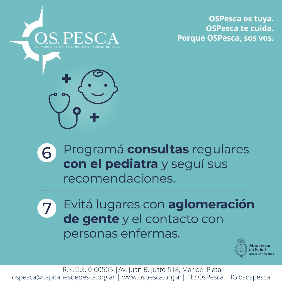 OsPesca's tweet photo. En la Semana Mundial de la Prematurez, te contamos algunas claves importantes para el cuidado de los bebés 
Los controles médicos, la lactancia materna, y un entorno seguro y amoroso son fundamentales para el desarrollo de los bebés prematuros.

#prematurez  #ospescatecuida https://t.co/cbD37KOFHF