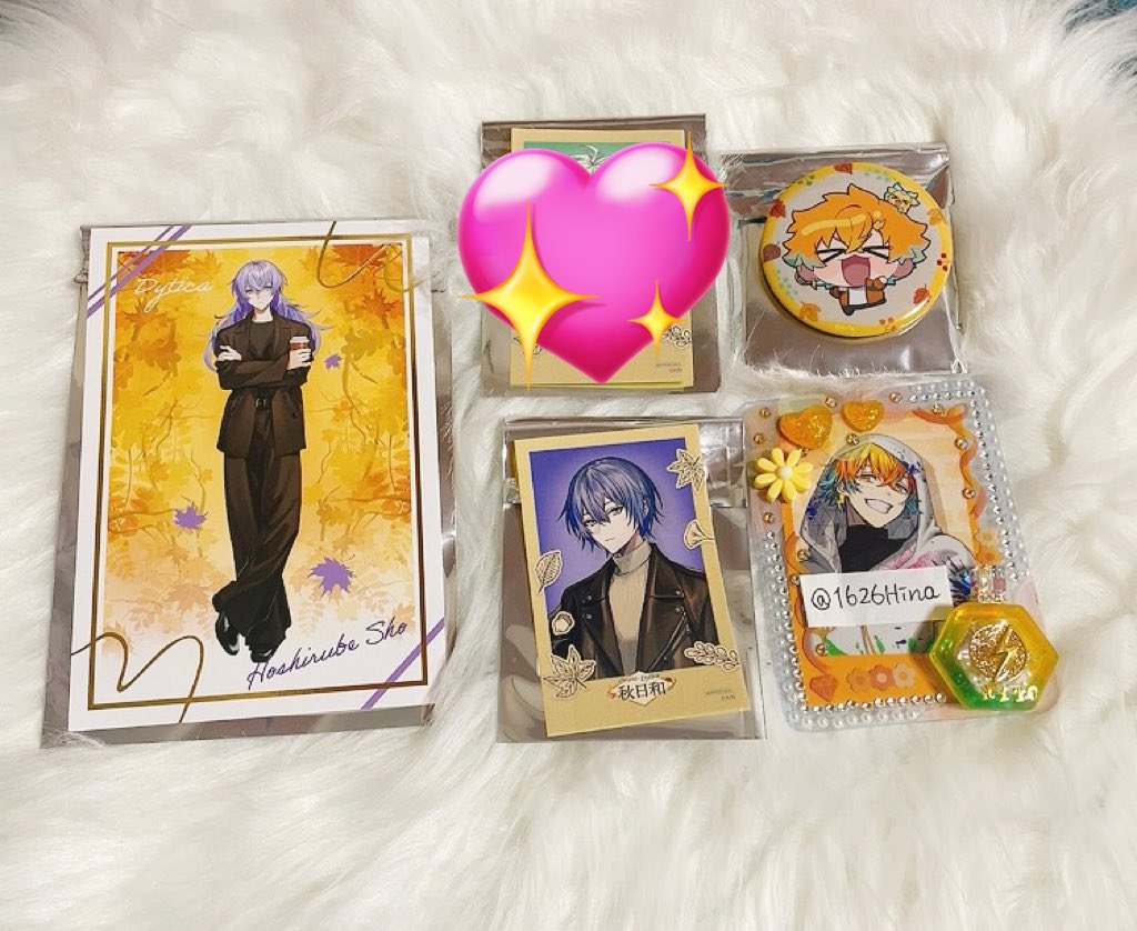 にじさんじ まねきねこ 秋日和 ﾃﾞｨﾃｨｶ ｵﾘｴﾝｽ
【譲】ｽﾃｯｶｰ⇒👻🔪
           ﾎﾟｽﾄｶｰﾄﾞ⇒🐙🌟
           缶ﾊﾞｯｼﾞ⇒🌩🦒

【求】ｽﾃｯｶｰ⇒🤝(ﾐﾆ)
           ﾎﾟｽﾄｶｰﾄﾞ⇒西集合
           缶ﾊﾞｯｼﾞ⇒🤝(ﾐﾆ)

郵送交換希望です。
よろしくお願い致します