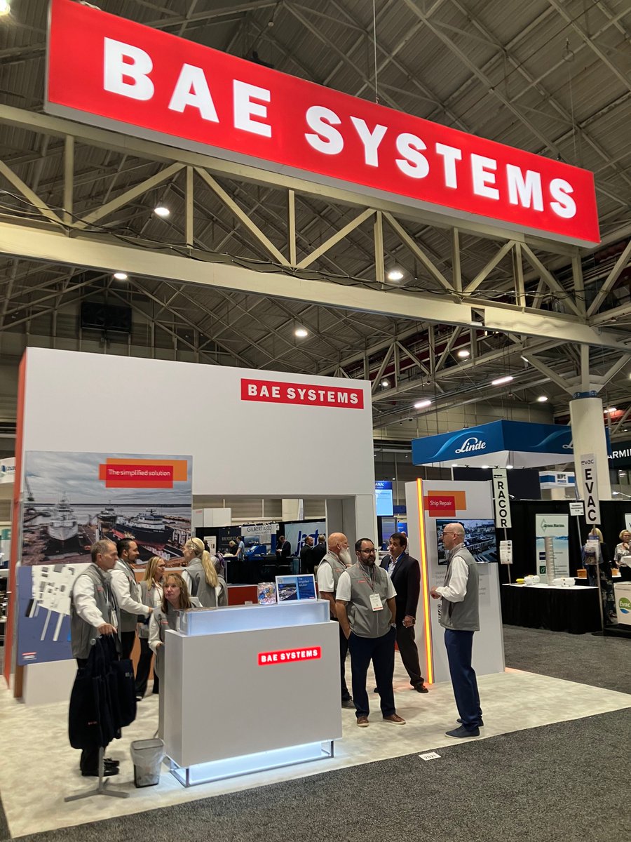 BAESystemsInc's tweet photo. Join us today for a briefing at 1 p.m. in booth 2021 at the International @WorkBoat Show about our Pearlson Shiplift construction project in Jacksonville.
When complete in April 2025, our capacity will grow by 300% to be the largest in the Americas.
#IWBS https://t.co/KAXjRdcuF4