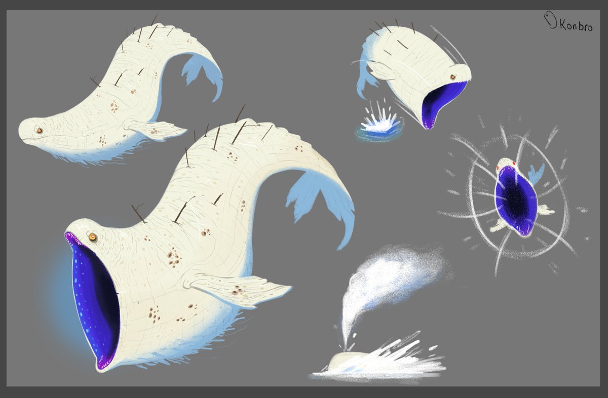KonbroA's tweet photo. Moby Dick monster completed. Let me know your guys' thoughts. https://t.co/IIzNoyLrRu