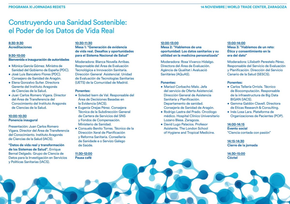 Allí estaremos, intentando aportar un granito de arena.